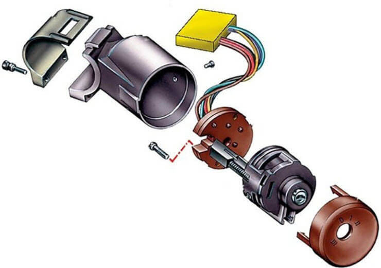 не поворачивается ключ в замке зажигания тойота