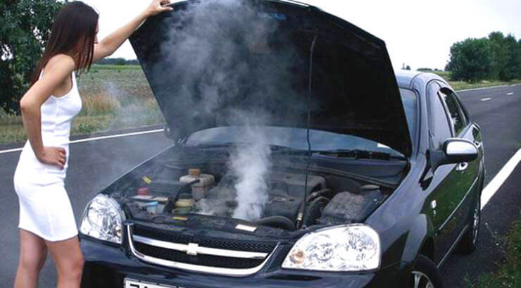 Как действовать при перегреве двигателя и вообще — как экстренно остановиться