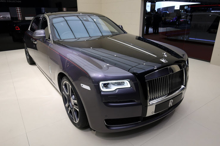 Rolls-Royce Ghost с бриллиантами