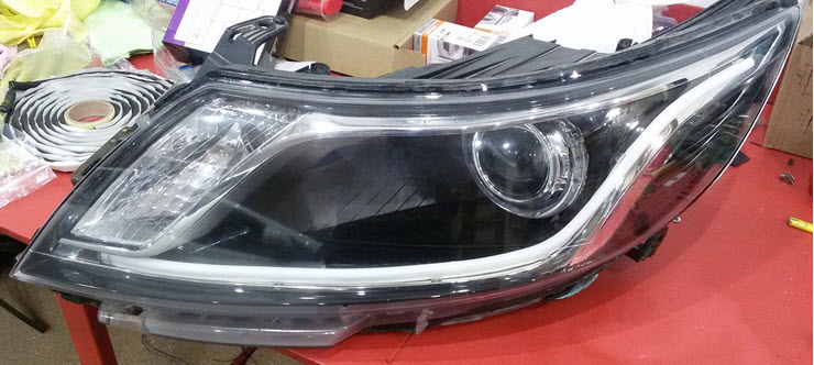 тюнинг фар установка линз