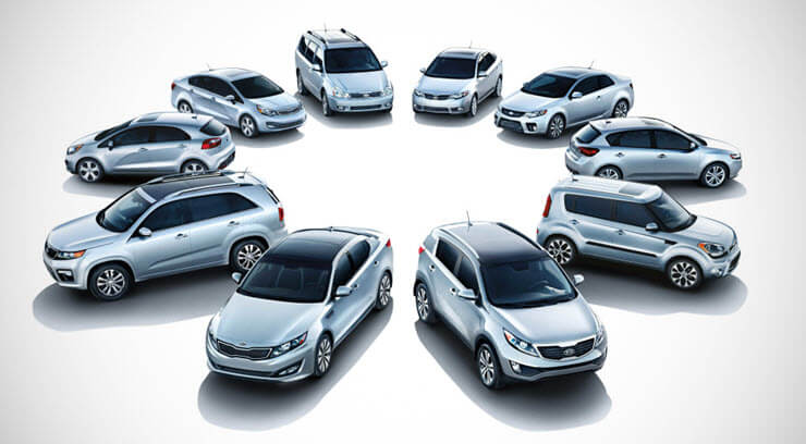 киа официальный модельный ряд