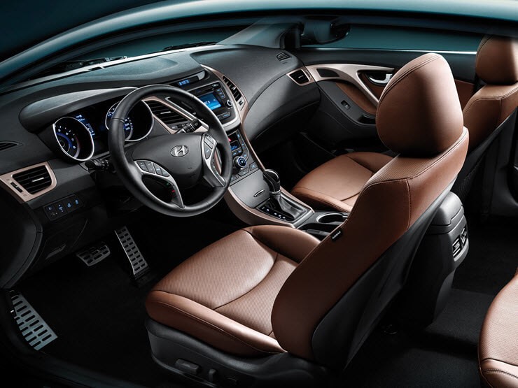 Хендай Elantra салон