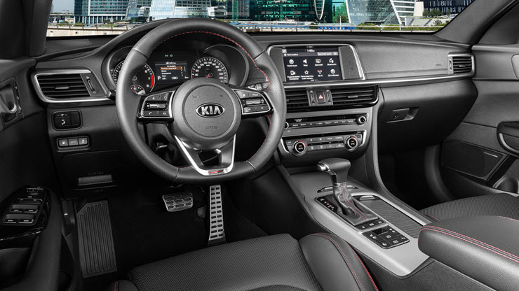 Киа Оптима интерьер