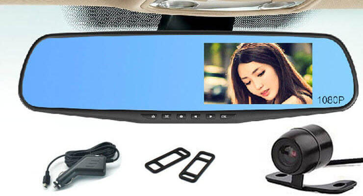 Зеркало заднего вида с камерой заднего вида