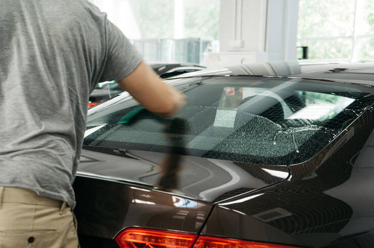 тонировка авто своими руками