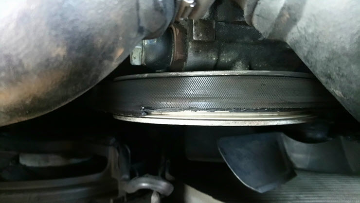 как натянуть ремень генератора приора с кондиционером