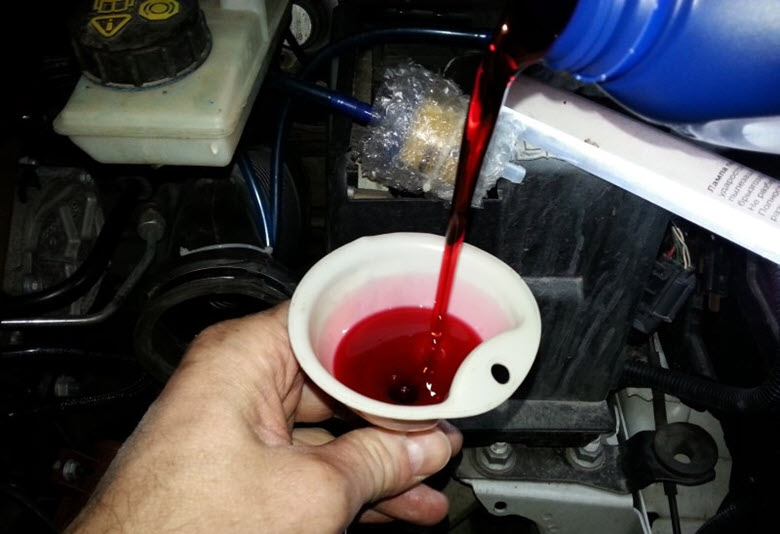 Частичная замена жидкости в АКПП