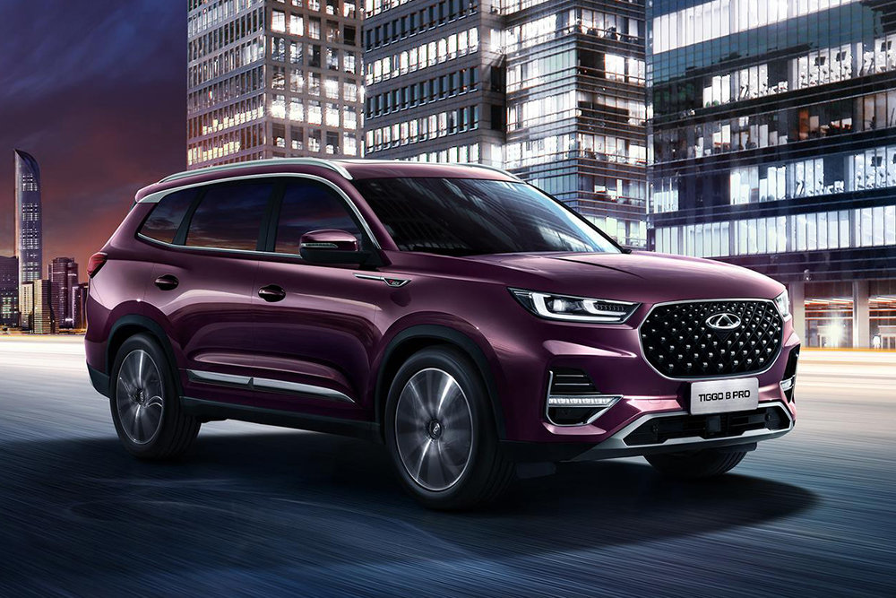 Chery Tiggo 8 Pro — новый полноразмерный кроссовер из Поднебесной