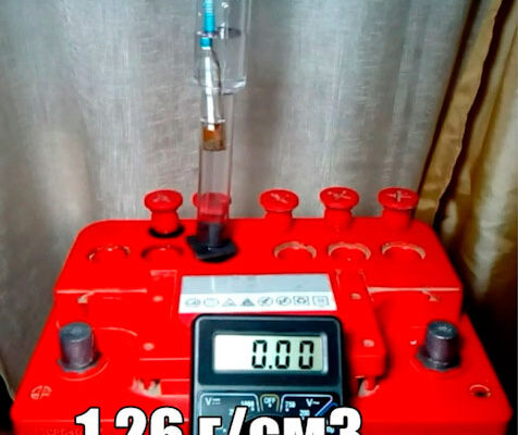 Нормальный уровень плотности электролита