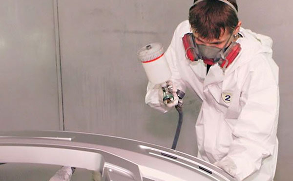 Покраска бампера