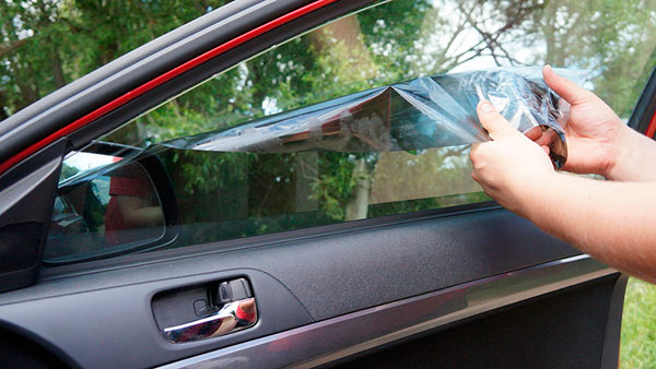 Как снять тонировку