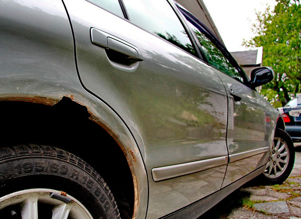 Уязвимые места для ржавчины