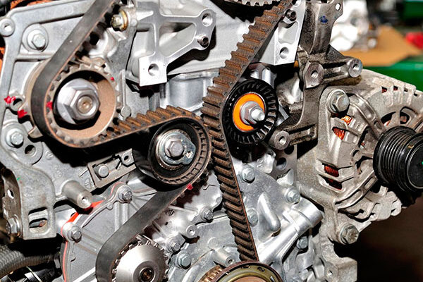 Неисправный ремень ГРМ