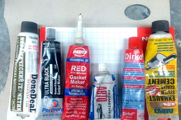 Виды герметиков для фар