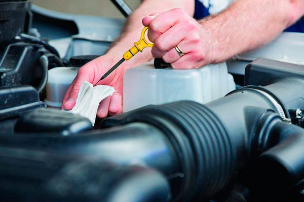 Низкий уровень масла