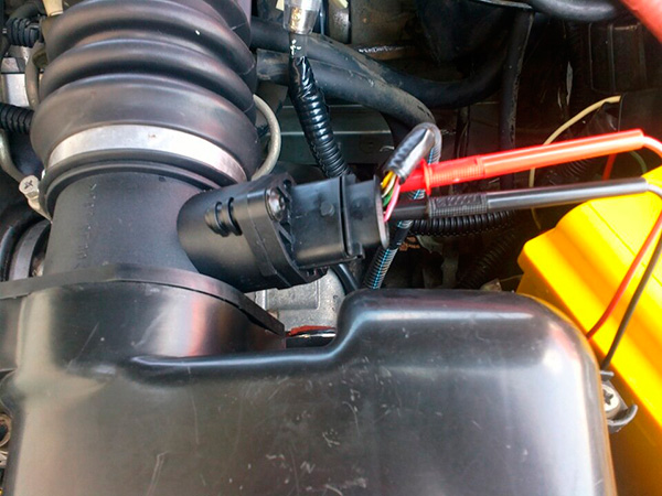 Датчик массового расхода воздуха ВАЗ 2114