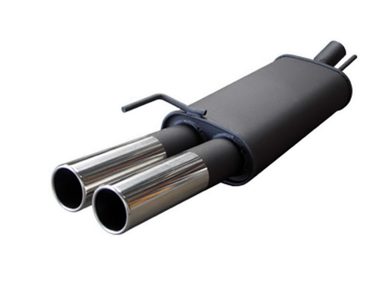 Прямоточный глушитель