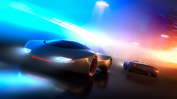 Концепт спорткаров будущего