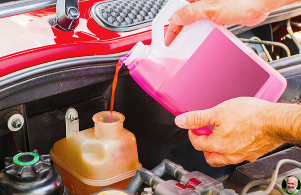 Заливка антифриза