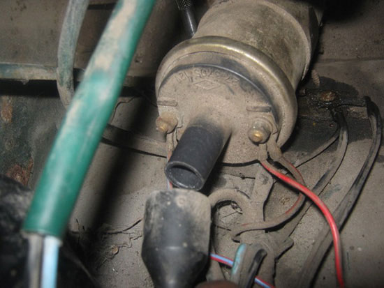 Замена катушки зажигания