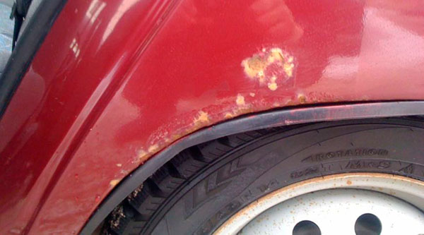 Образование коррозии