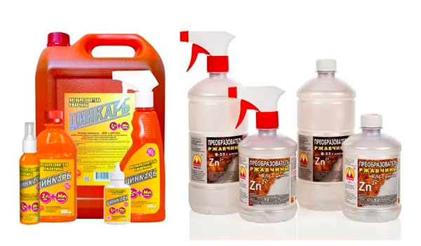Средства для удаления ржавчины с кузова