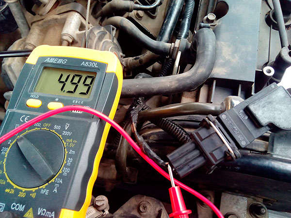 Признаки неисправности датчика распредвала