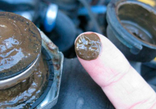 Грязь в системе охлаждения