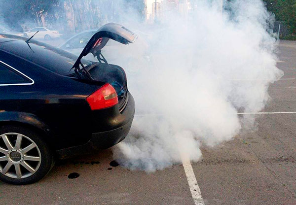 Признаки завоздушивания