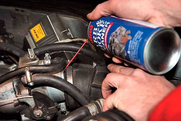 Чистка без снятия дроссельной заслонки