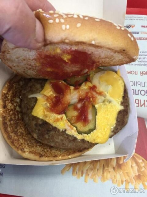 маринад для соленых огурчиков в McDonalds