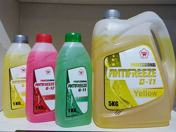 Цвет антифриза