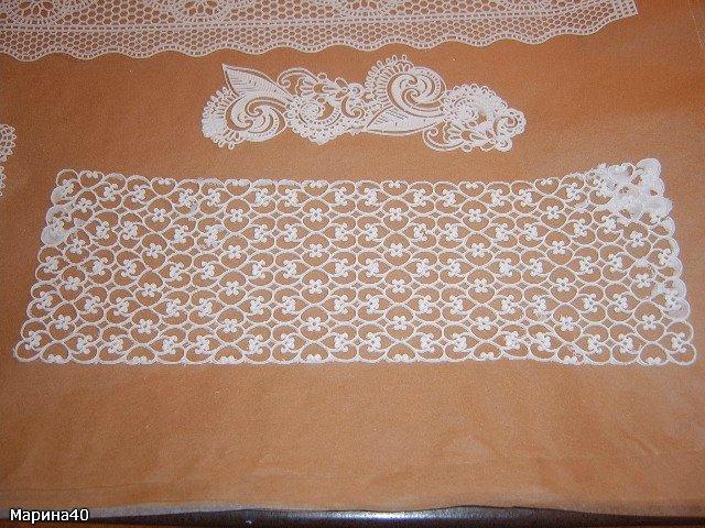 кружево на торт с мальтодекстрином