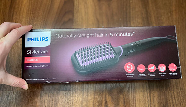 Обзор расчески для выпрямления волос Philips StyleCare BHH880
