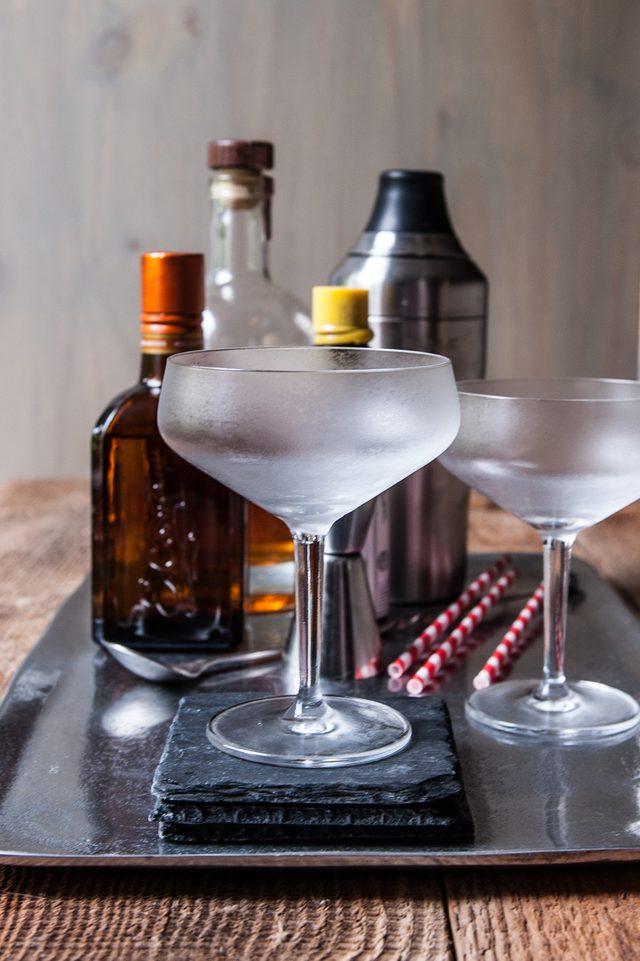 Бокал с матовым налетом