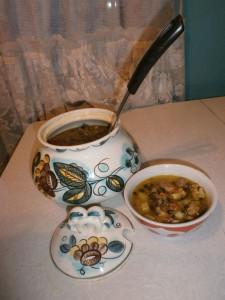 грибной суп в горшочке OLYMPUS DIGITAL CAMERA