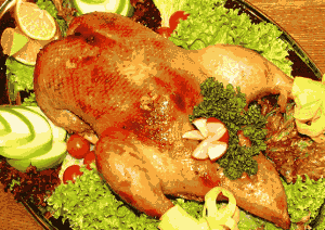 запекаем утку с яблоками запекаем утку с яблоками