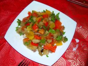 салат летний с баклажанами салат летний с баклажанами