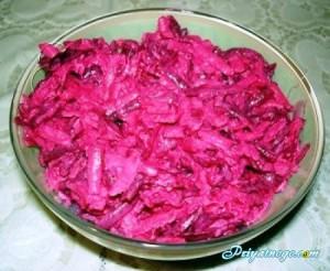 салат фруктово-свекольный салат фруктово-свекольный