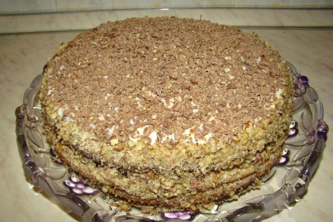 Домашний торт к празднику