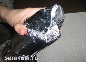 как сделать форму для выпечки куличей из фольги и пекарской бумаги