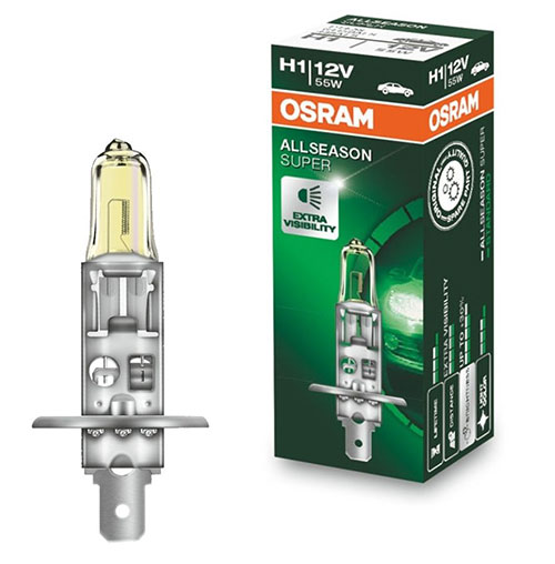 Osram AllSeason Super H1