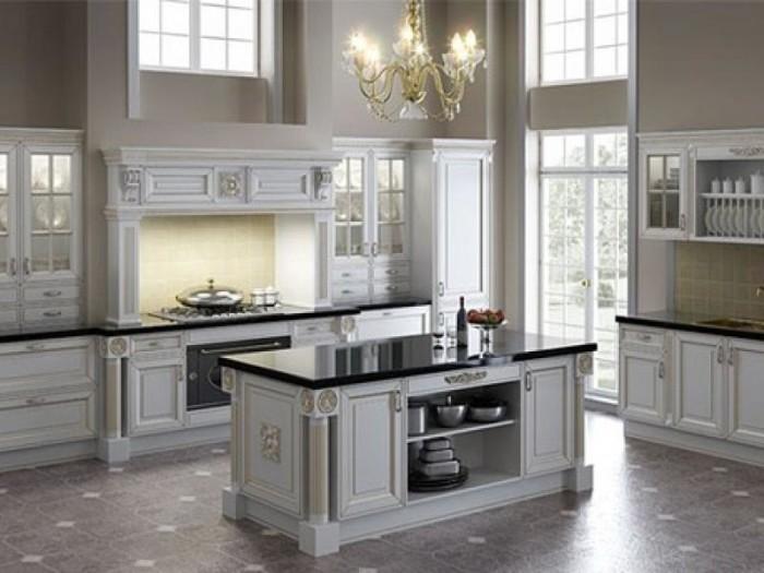 интерьер кухни в классическом стиле