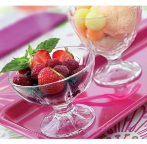 креманка с фруктами