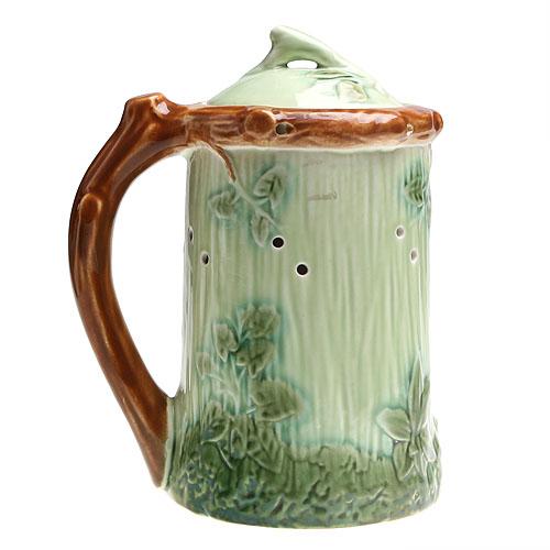 шутейная кружка пей не облейся