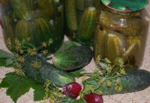 маринованные огурцы на зиму