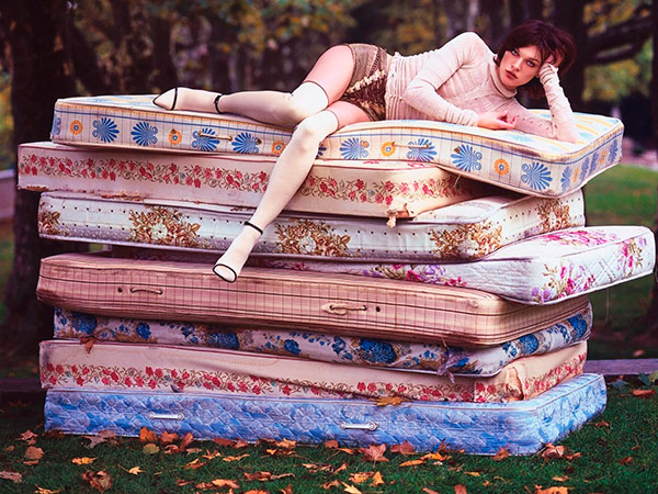 Стопка матрасов