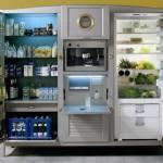 большой холодильник вид изнутри