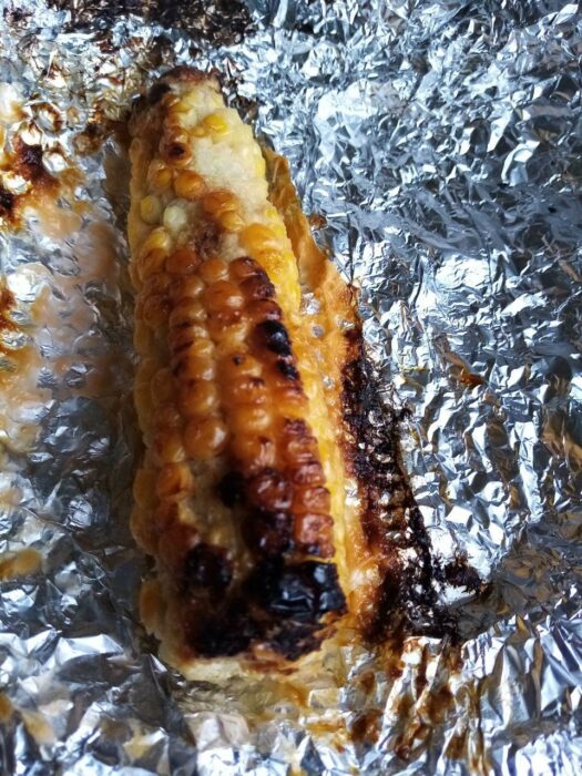 кукуруза приготовленная на костре