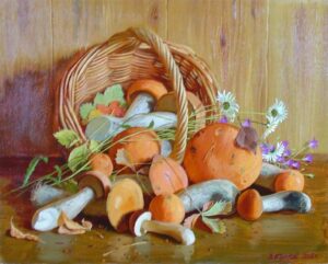 подосиновики картина